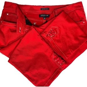 Jones NY Signature Stretch Dark-Wash Red